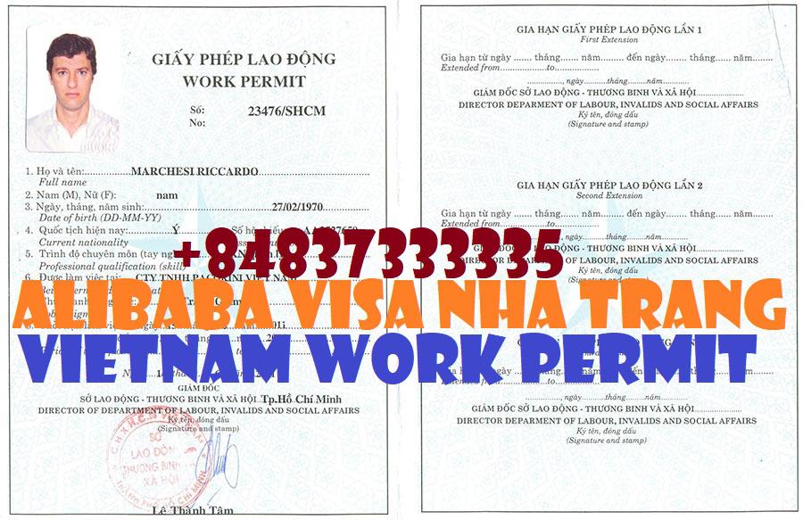 Vietnam work permit service for foreigners