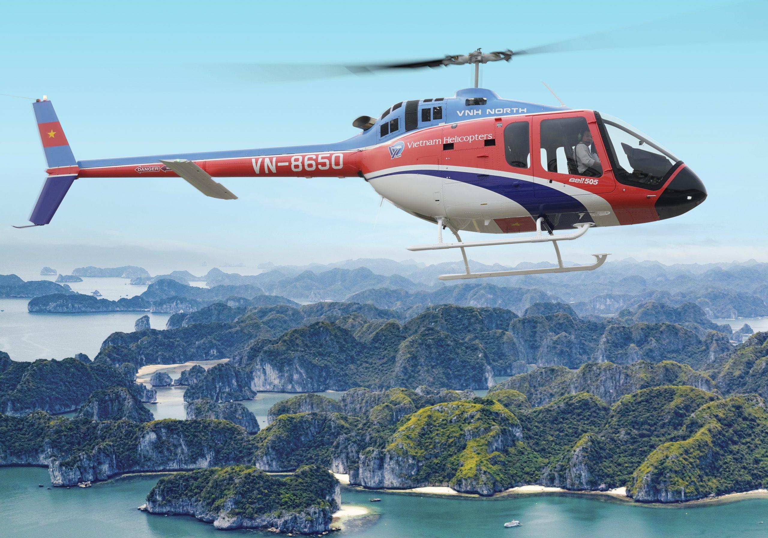 Halong Bay Helicopter Tour & Sightseeing 1 Day